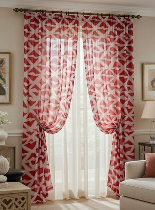 Perde tyl mermer tafta 1.5m Hagel